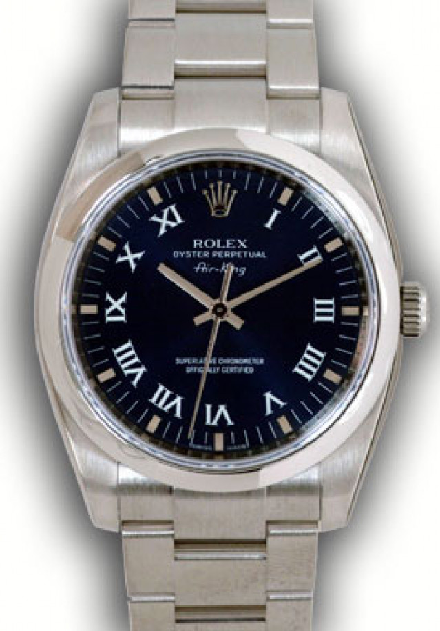 Pre-Owned Rolex Air King 114200 Steel Year 2011